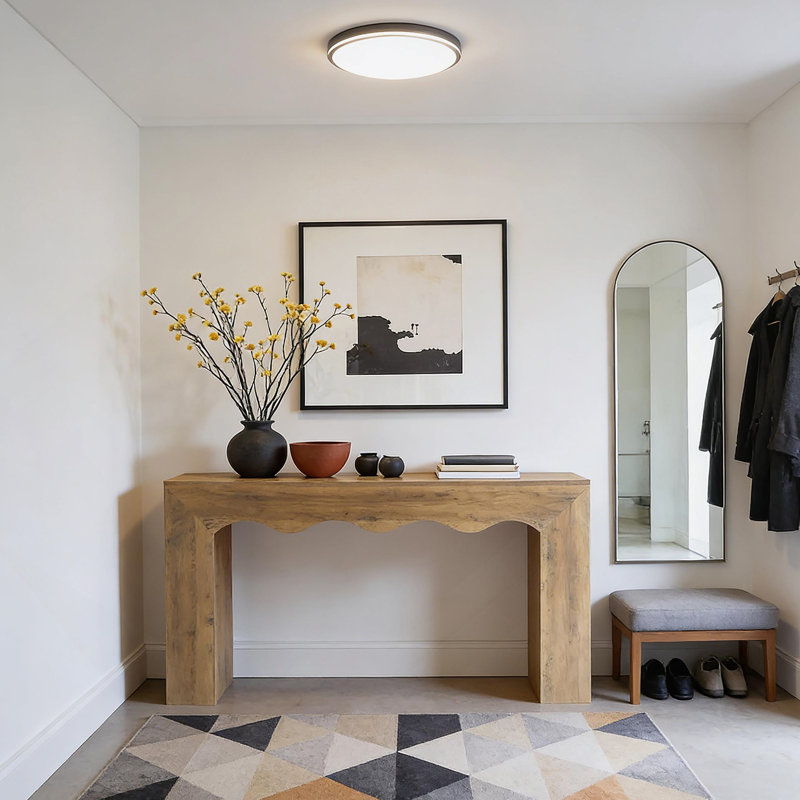 Console rustique pour canapé, stable et polyvalente | Idée de cadeau, Brun