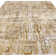 Brenetta Geometric Shapes Gold Area Rug