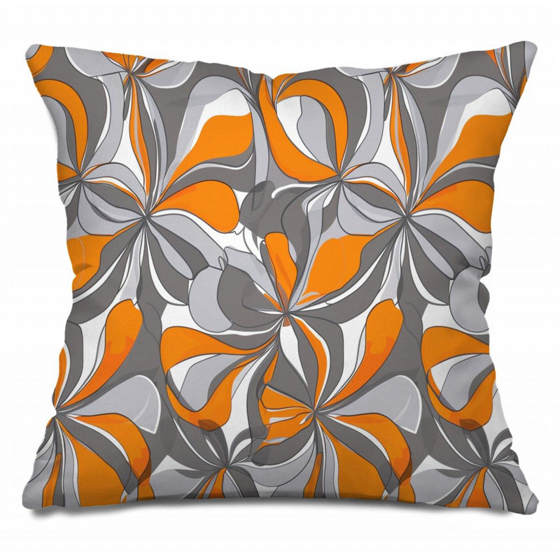 Coussin Floral, H 26 po x l 26 po