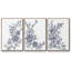 Periwinkle Patch I, reproduction encadrée sur toile 3 pièces-91887721-91887717