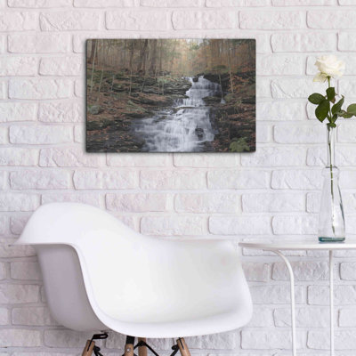 " Waterfall Steps At Pigeon Run " by Lori Deiter