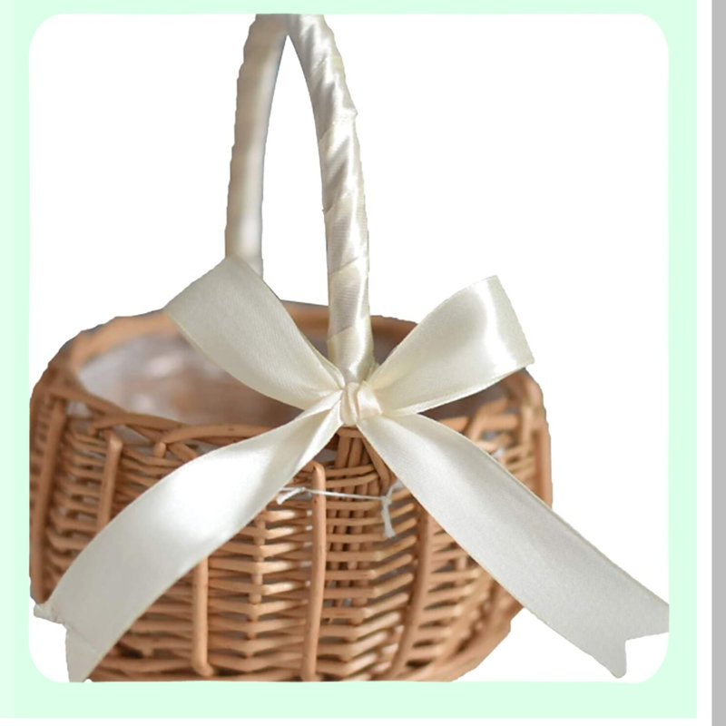 Multi-Functional Woven Basket for Storage and Decoration