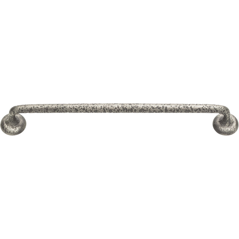 Pewter Textured 8 1/2" Rustic Industrial Bar Pull