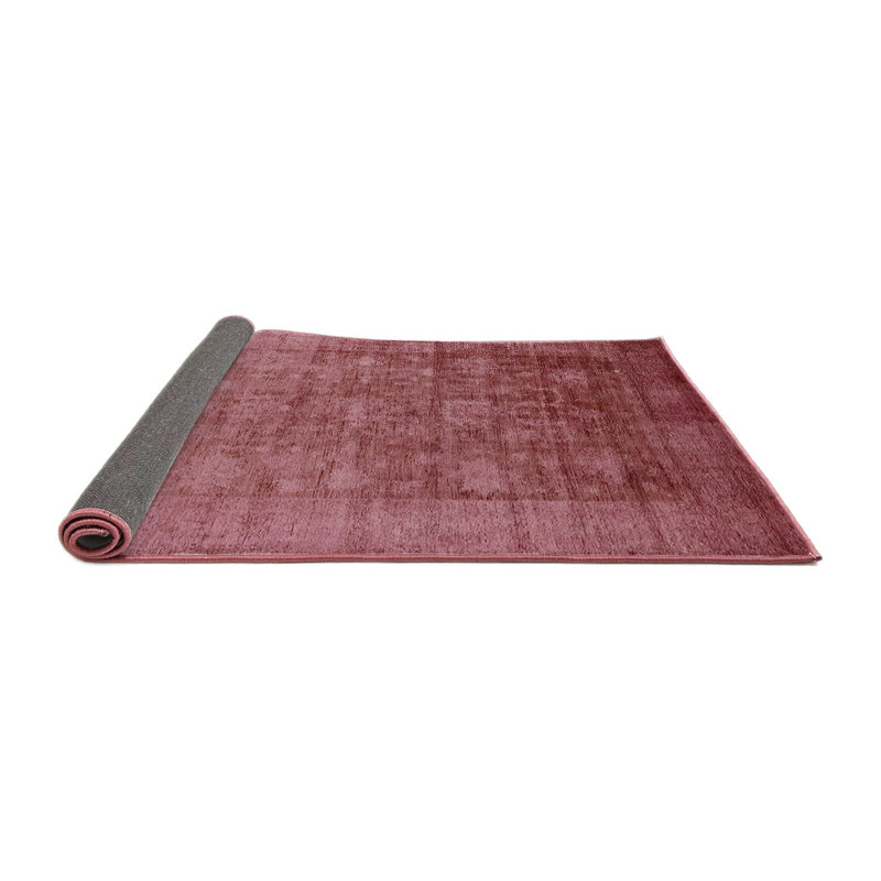 Tapis de style oriental rouge, Carré 4 pi