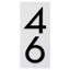 Floating 1-Line Wall Address Plaque-458687180-458694133-458691484