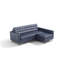 Canapé modulaire en cuir 2 pièces Belmonte-79903711