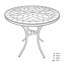 PINAROSA 76cm Bistro Table with 2 MAREDA Chairs Set