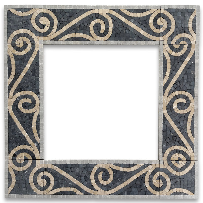 Azalea 4" x 12" Marble Mosaic Wall & Floor Tile