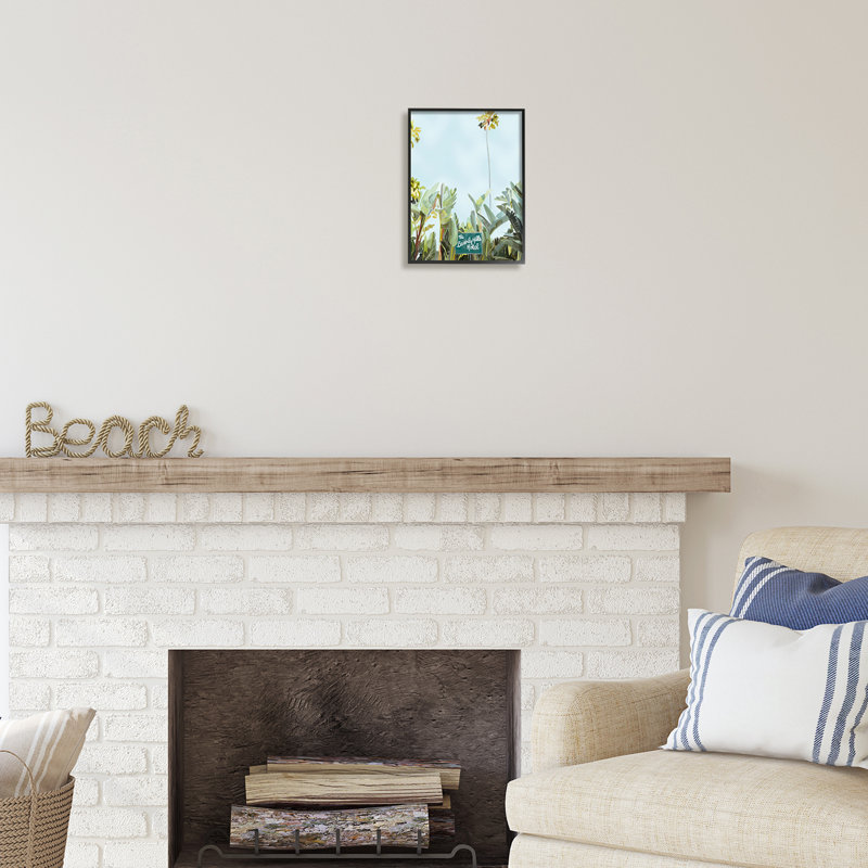  Beverly Hills Hotel Plants par Amelia Noyes, Giclée encadrée noir minuit, H 14 po x l 11 po x P 1,5 po