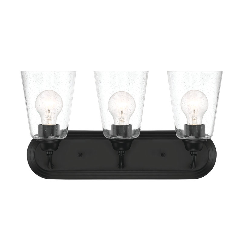 Debolt 3 - Light Dimmable Vanity Light, Matte Black