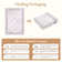 Kaldi Boho Washable Area Rug Non-Slip Ultra-Thin Mat for Room Non-Shedding Floral Carpet