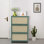 Organisateur de rangement pour chaussures en bambou 7 niveaux