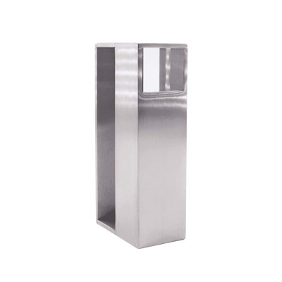 Poignée de porte coulissante Sugatsune en acier inoxydable, longue de 12 cm, finition satinée