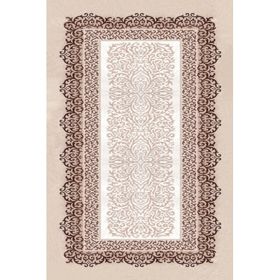 Premium Woven Area Rug, 5.9 x 9.2 Feet | 100% Polyester, 650 g/m² | Antibacterial, Non-Slip PVC Dot Underside, 0.3 in Pile Height | Machine Washable, 3D Digital Printing | Perfect for Living Room & Bedroom Decor