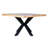 Discover Modern Elegance - Rectangle Dining Table with Mango Wood Top and Sturdy Spider Legs-869127848