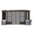 Aluminum Patio Gazebo Wall-Mounted Solarium-99076002