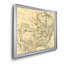 Antique Map of America II - reproduction d'art sur toile encadrée-612825265-612825267