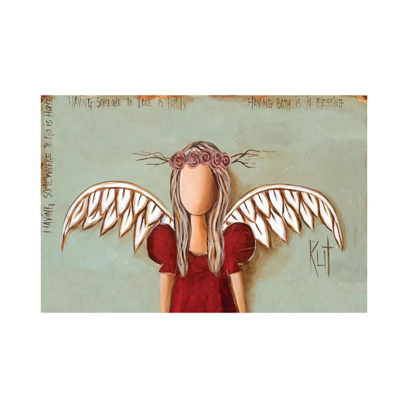 A Blessing - Wrapped Canvas Painting Print, 66.04 cm H x 45.72 cm W x 1.91 cm D