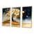 Toile naturelle avec cadre flottant