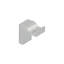 Giulia Single Robe Hook-108806459