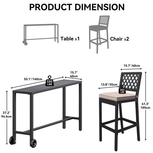 Dimensions du produit