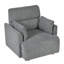 Chaise surdimensionnée avec repose-pieds avec rangement-389592265