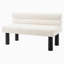 Banc rembourré polyvalent avec pieds en bois d'hévéa, support stable pour une utilisation quotidienne-129407990-129407994-129407995