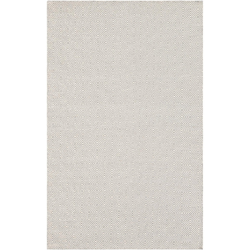 Tapis contemporain contemporain gris, Rectangle 5 pi 1 po x 8 pi