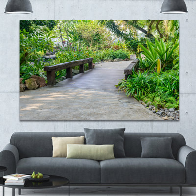 " Stone Pathway Into Garden "