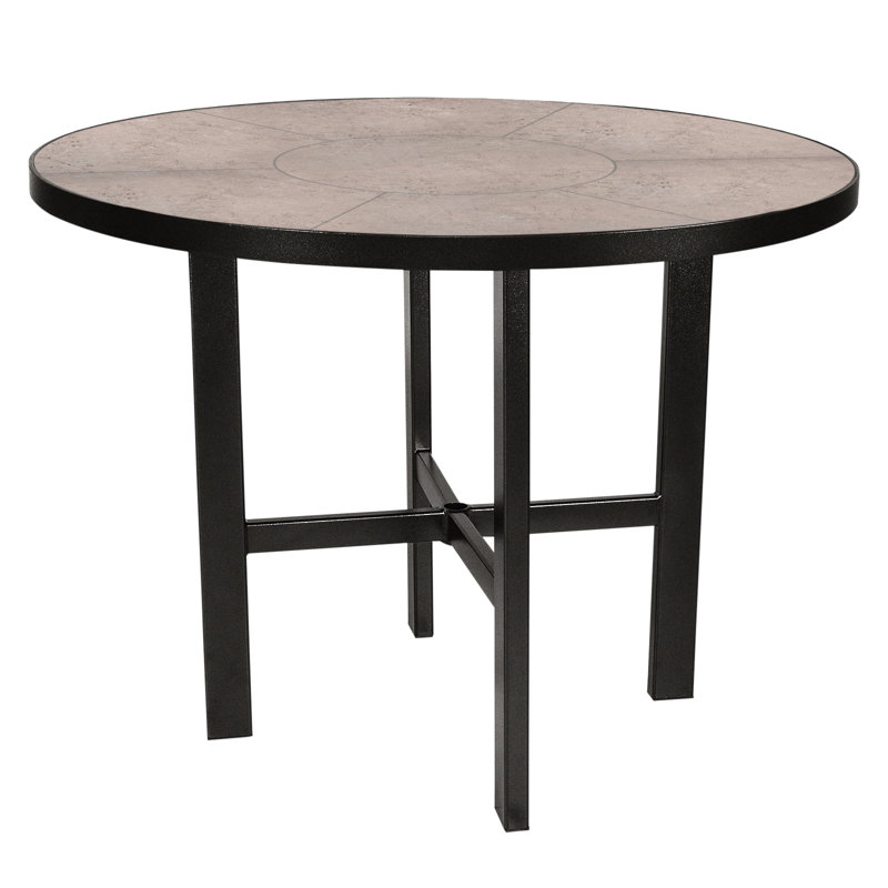 Tables Outdoor Round Bar Table, Urban Shift, Copper Creek, 39 H" W x 42" W x 42" D