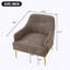 Chaise d'appoint moderne avec fauteuil rembourré-129859710