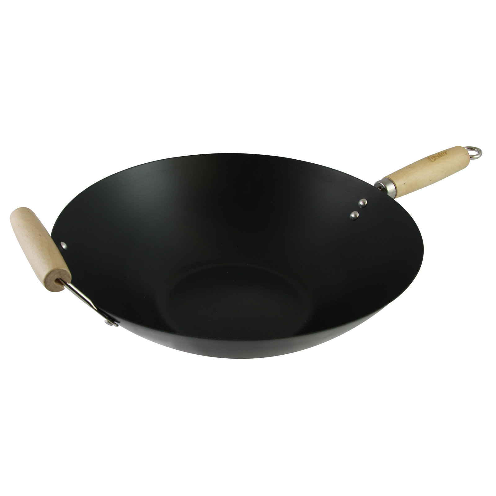 Oster Findley 13.5 in. NonStick Carbon Steel Wok & Reviews Wayfair