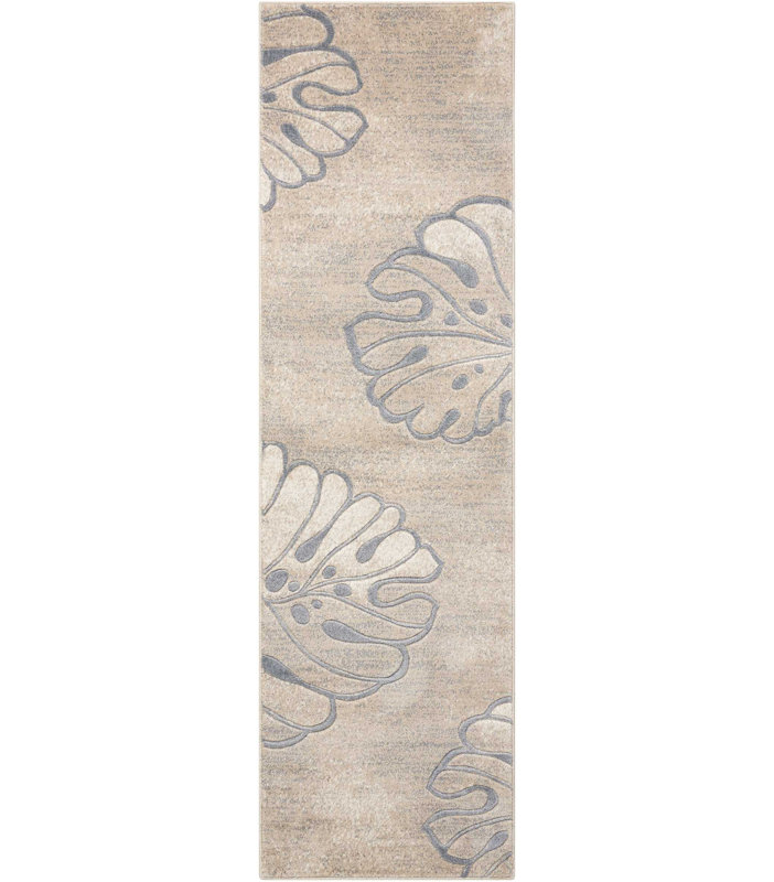 Eurydamas Floral Indoor Rug, Runner 2'2" x 7'6"