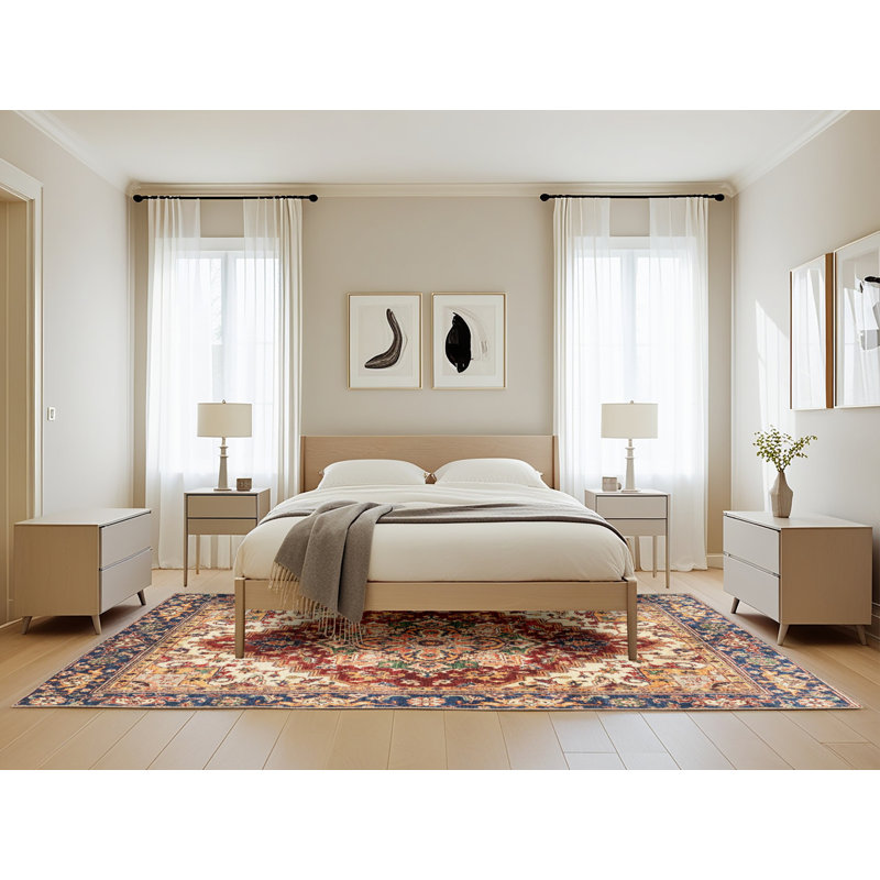 Tapis abstrait moderne 3538, Rectangle de 5 pi x 8 pi