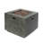50K Square Iron Fire Pit - Rust- Coating, Matte Finish Class Build Quality,
