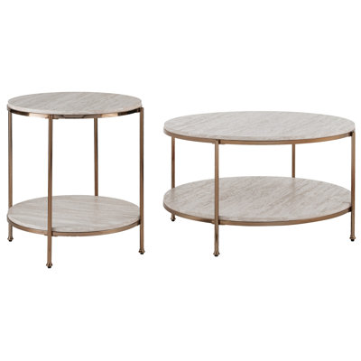 Silas 2 Piece Living Room Table Set