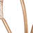 Copper Metal Gingko Leaf Floral Wall Decor 35" x 1" x 34"