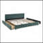 Lit tapissier, cadre de lit tapissier confortable, chenille, avec tête de lit et cadre de lit solide avec tiroir pour le rangement-519139895-519139892