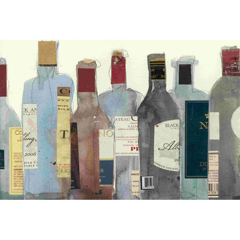 " Wine & Spirit II " by Samuel Dixon Painting Print, 32" H x 48" W  