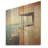 Minimalist Coastal Cliffside Architecture - Coastal Windows On Wood Print-1094890390