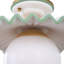 Amanda Lindroth Fancy Ruffle Flushmount