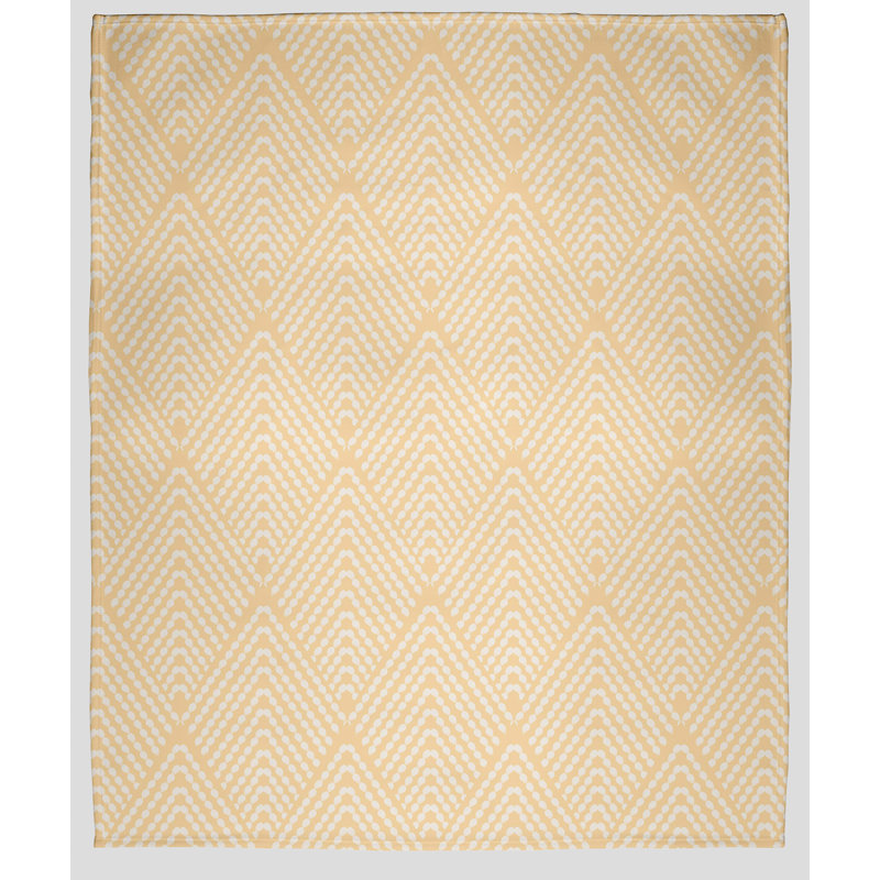 Couverture polaire Lifeflor Diamond, L 60 po x L 80 po, Maïs jaune