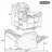 Home Theater Seating Manual Recliner Chair with LED Light Strip for Comfort and Ambiance-1323494192