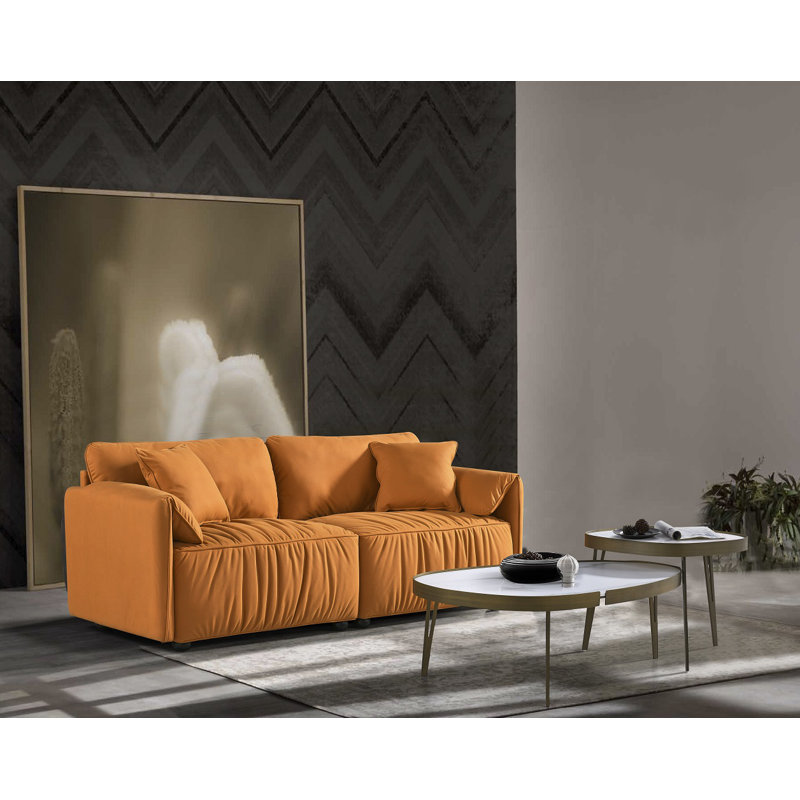 Causeuse en tissu Yanaton