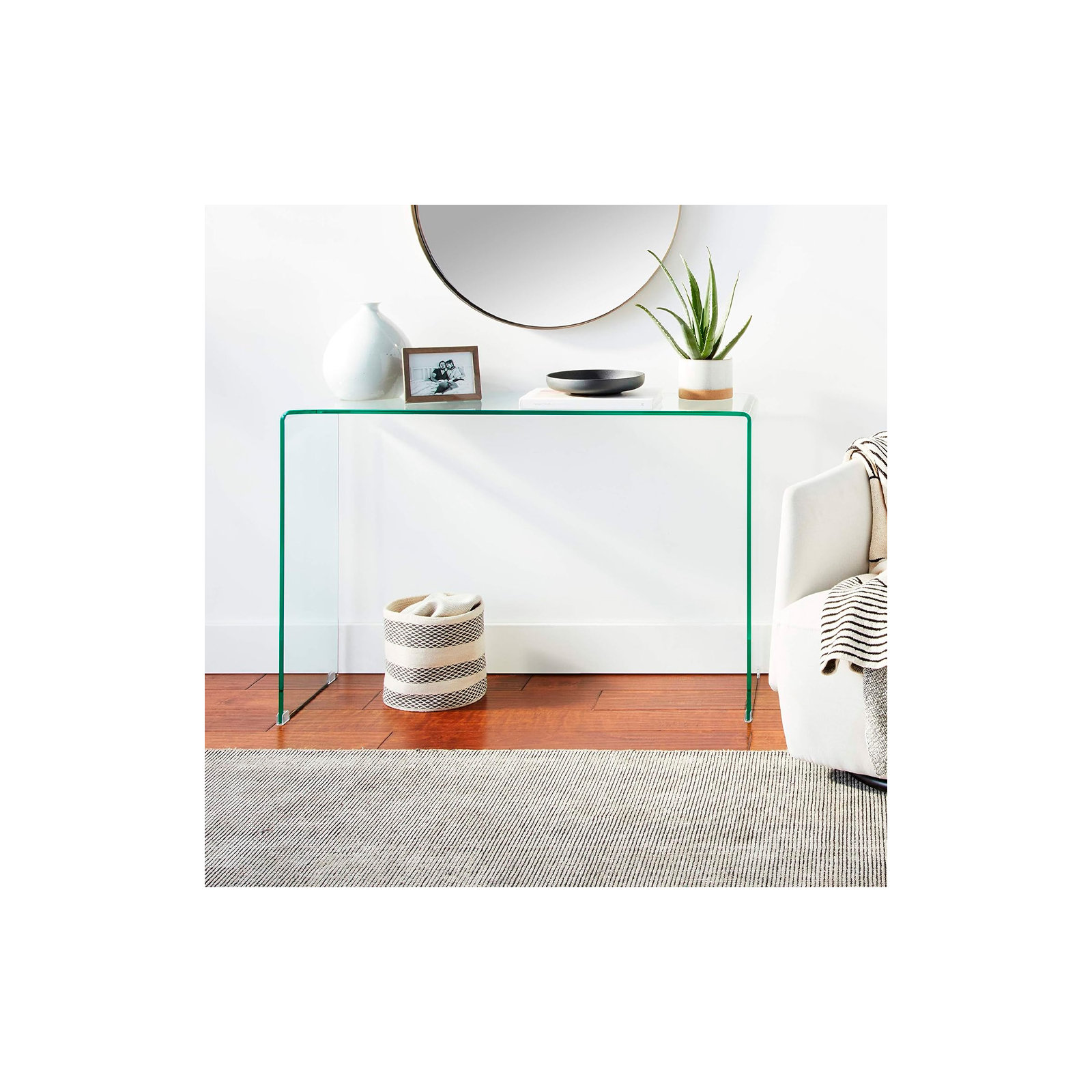 Arvani Console Table, 30" H x 30" W x 8" D
