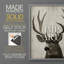 Impression encadrée Colorado Buck - bois massif-1079678408-1079678411