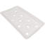 Paquet de 12 assiettes à couvercle en céramique blanche avec trous d'égouttement 9 po x 5 po Neta Zara-1840561894