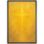 «Radiant Golden Cross Faith Inspired Light Scene», reproduction d'art sur toile encadrée-460445806-460446610