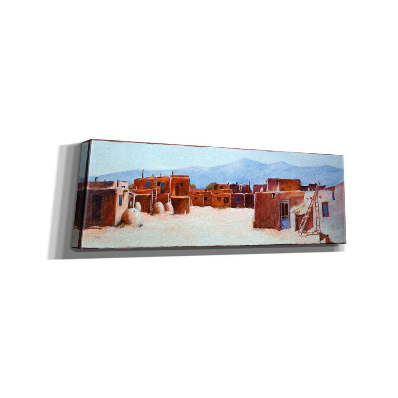 Sur toile, H 12 po x l 36 po x P 1,5 po