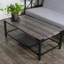 Table basse à 4 pieds avec rangement Dayana
